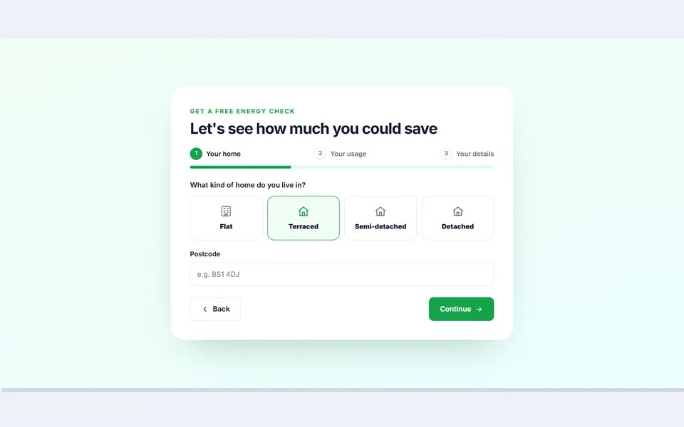 Multi step form — contact & forms template