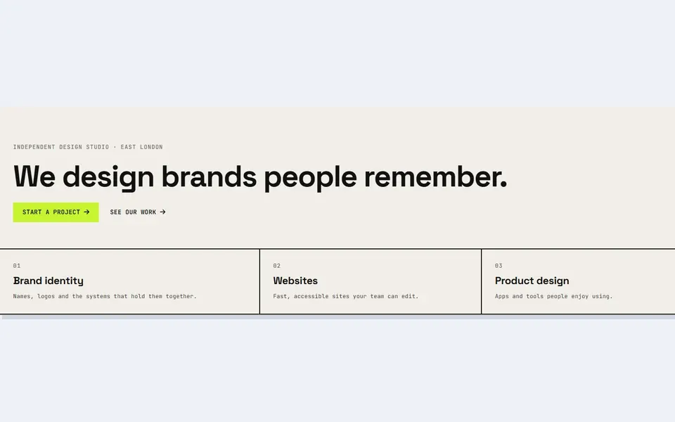 Kite studio — landing pages template