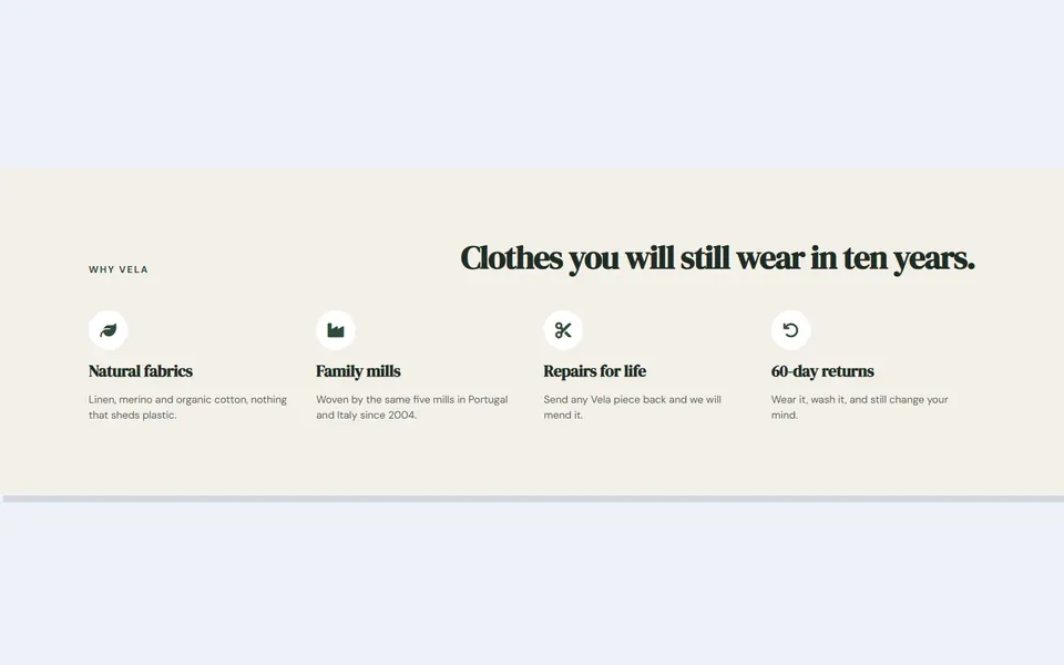 Shop why columns — services template