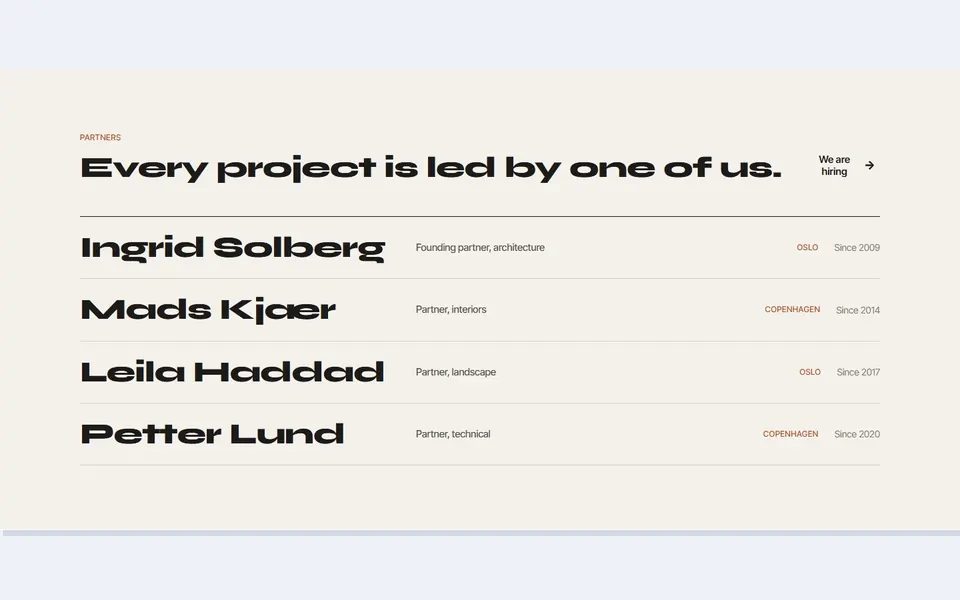 Architect partners — elementor team & about template