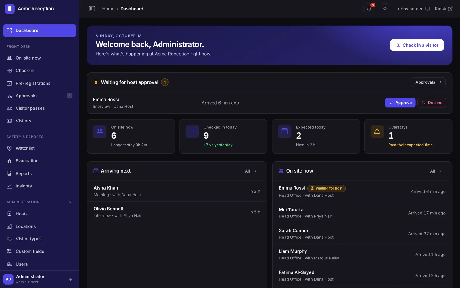 Dark mode
